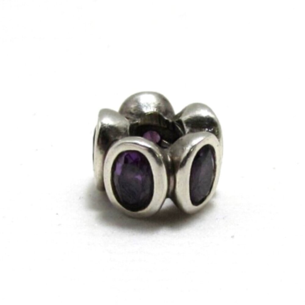 Pandora Purple Oval Lights ACZ Charm (790311ACZ) - Picture 2 of 3